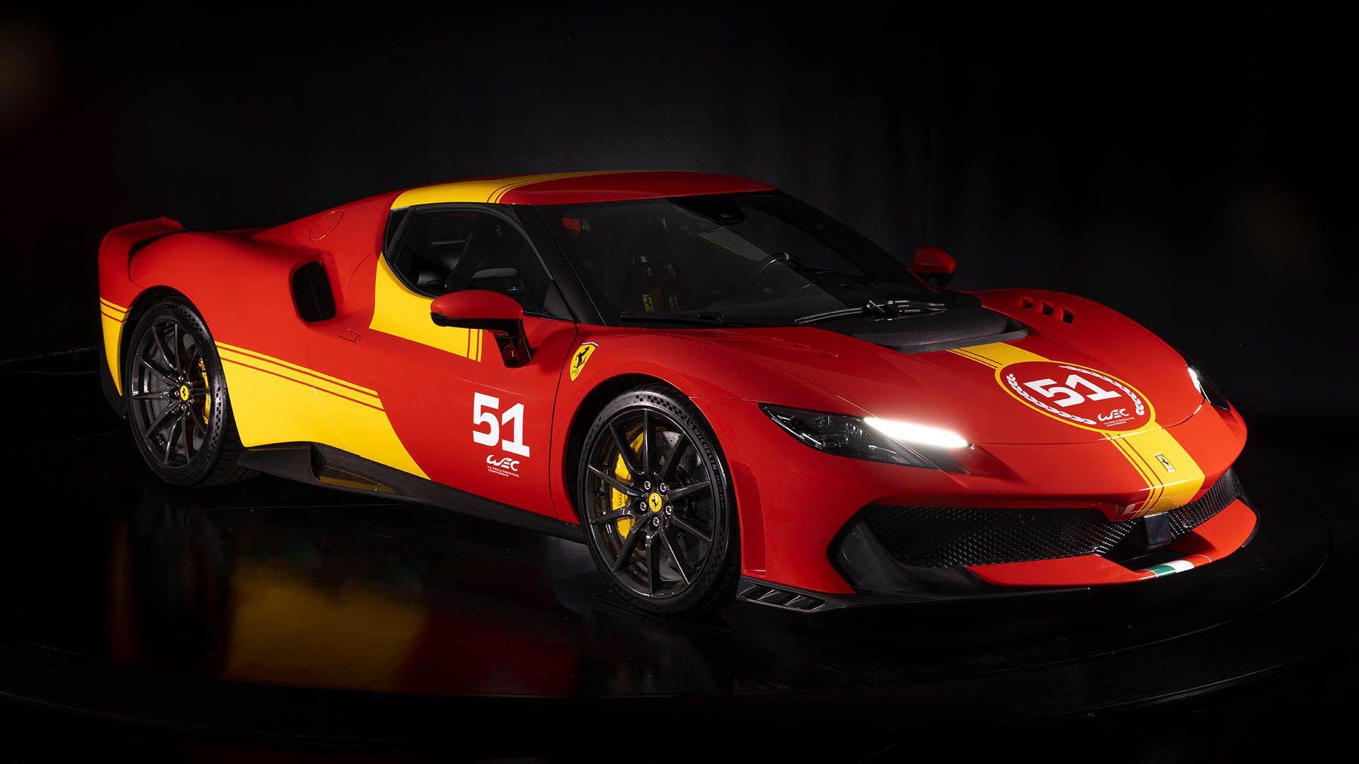 Looksmart Ferrari 296 Speciale Piloti Ferrari Rosso Scuderia 1:43 LS564H