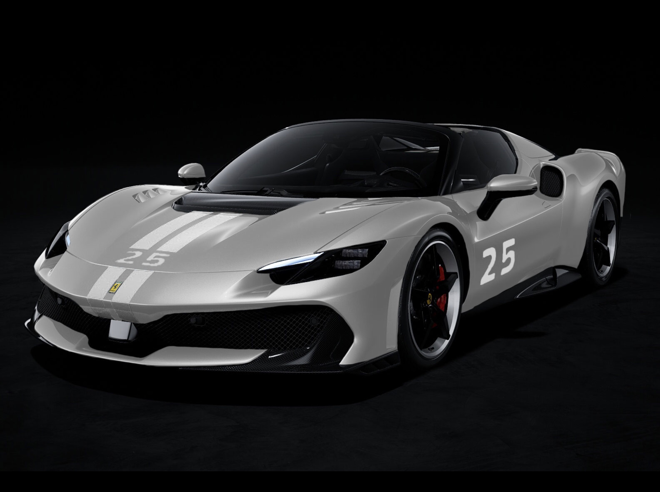 Looksmart Ferrari 296 Speciale Grigio Squalo with Livery 1:43 LS565D