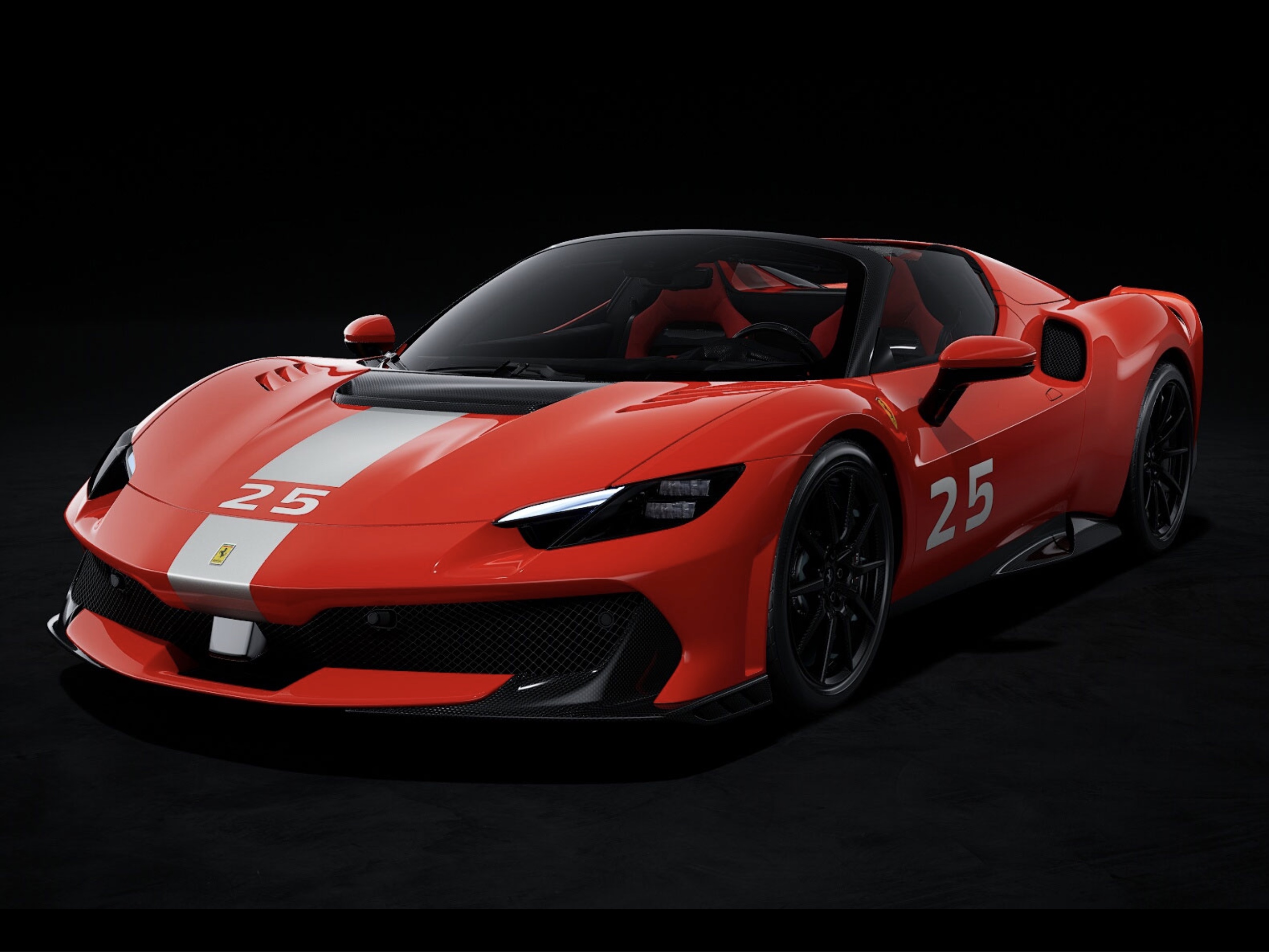 Looksmart Ferrari 296 Speciale Rosso Corsa with Livery 1:43 LS565E