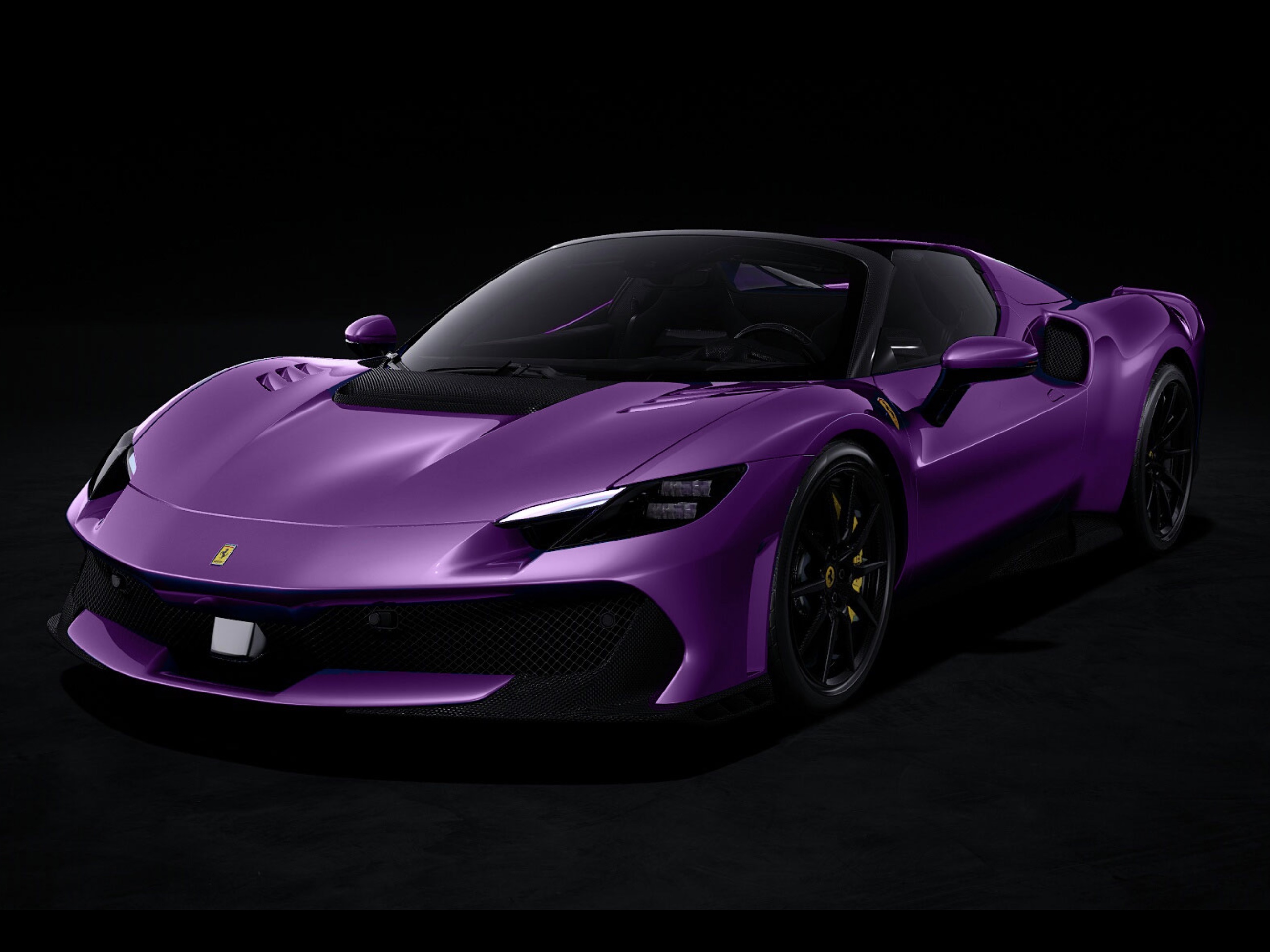 Looksmart Ferrari 296 Speciale Viola Hong Kong  1:43 LS565G