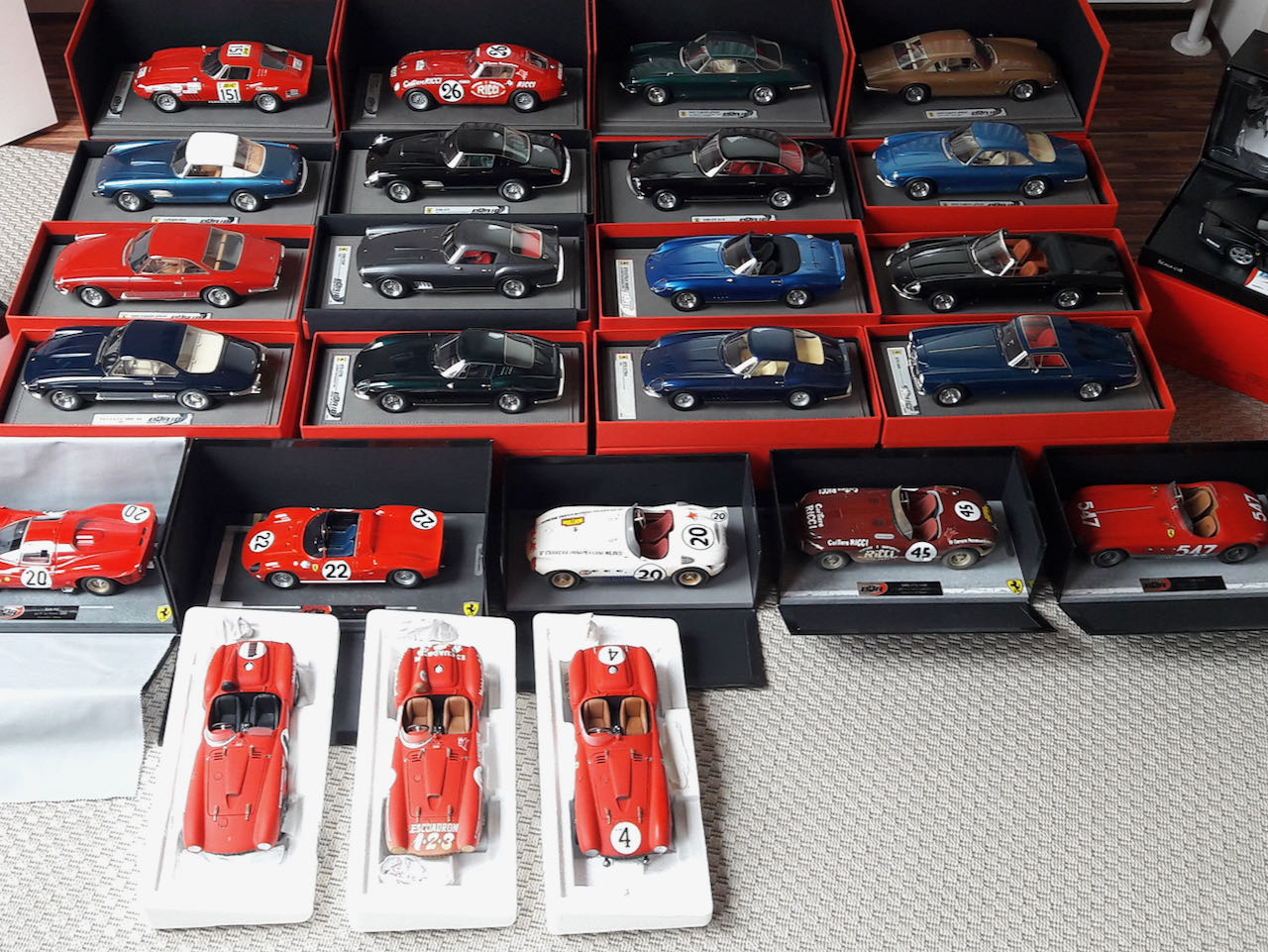 Modellautos Auto Ferrari Racing Collection modelle 1/43 diecast 275 Gtb Le Mans 