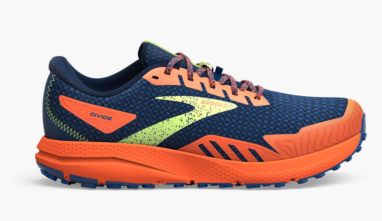 Brooks Divide 4 Trekkingschuhe Herren 1104051D Navy/ Firecracker