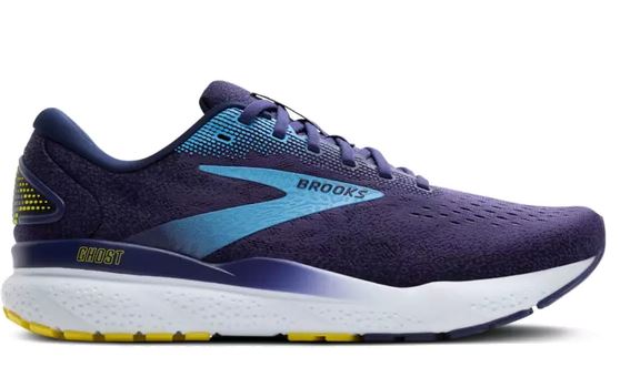 Brooks Ghost 16 Laufschuh Herren 1104181D blue/bonnie/yellow