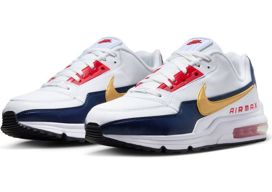 Nike Air Max LTD 3 PREM Sneaker Herren 695484 white/metallic gold-midnight