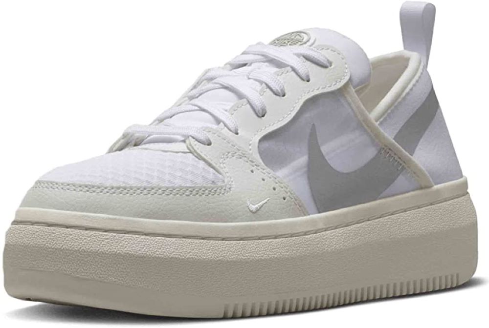 Nike Court Vision Alta TXT Sneaker Damen CW6536 white/silver