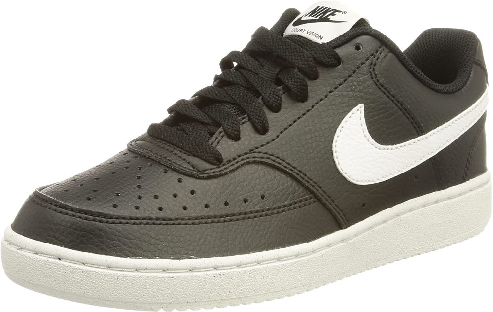 Nike Court Vision Low NN Sneaker Herren DH2987 black/white