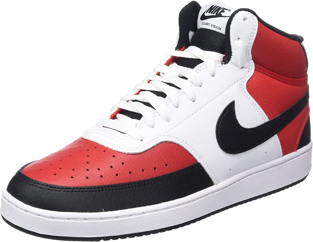 Nike Court Vision MID NBA Herren DM1186 university red/black/white