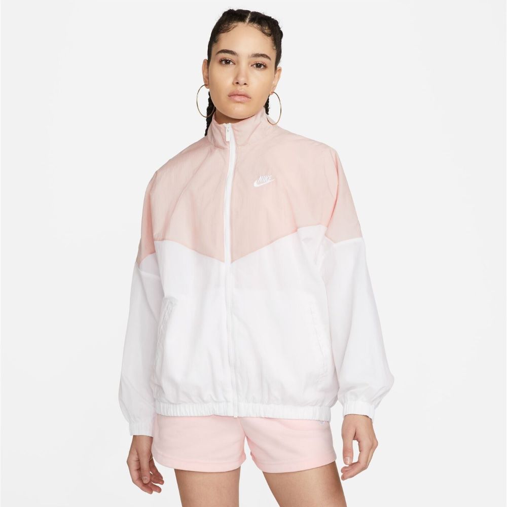 Nike Essential Windrunner Jacke Damen DM6185 pink/white