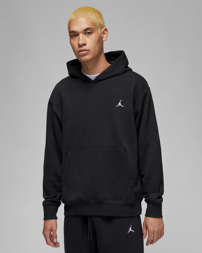 Nike Jordan Essential Fleece Hoodie Sweatshirt Herren DQ7466 black/white