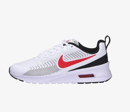 Nike Air Max Nuaxis Sneaker Herren FD4329 white/ red-black