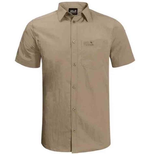 Jack Wolfskin Lakeside Shirt 1402921 Herren sand Hemd