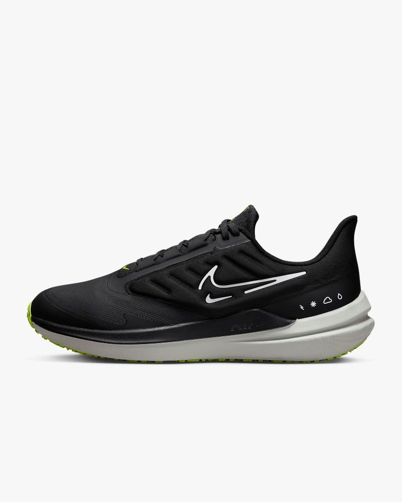 Nike Air Winflo 9 Shield Sneaker Herren DM1106 black/white/grey