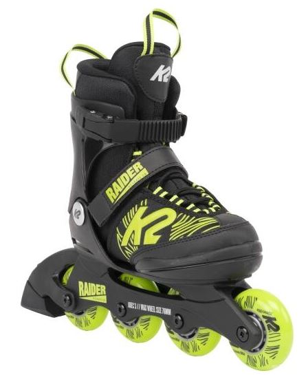 K2 Inline Skates Raider Kinder Inlineskates black/lime 30G0125-1