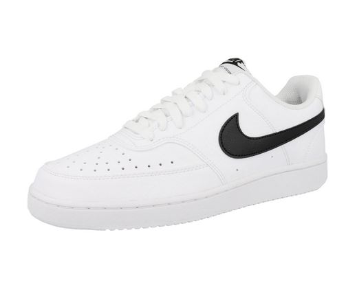 Nike Court Vision Low NN Sneaker Herren DH2987 white/black/white