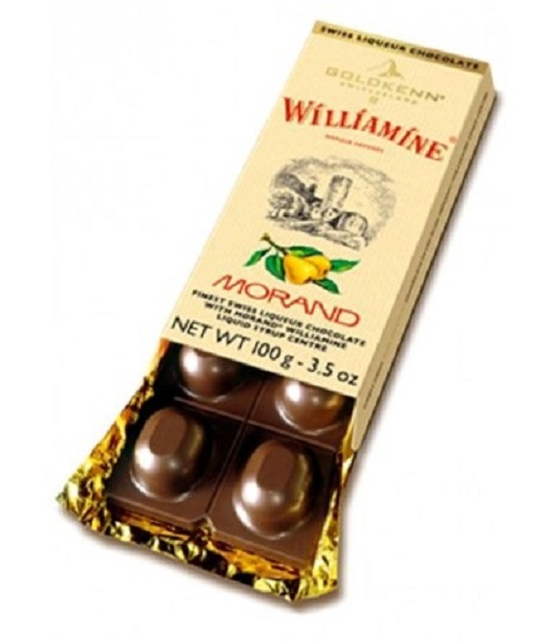 Morand Williamine Likör Schokolade 100g