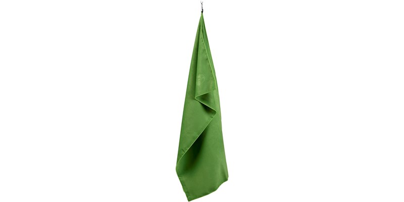 Nordisk Suede Towel - Mikrofaserhandtuch - grün - Größe L