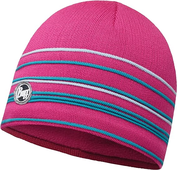 Buff Knitted & Polar Hat Stowe Pink Azalea