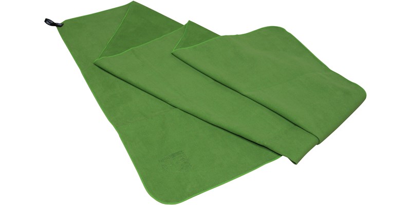 Nordisk Suede Towel - Mikrofaserhandtuch - grün - Größe L