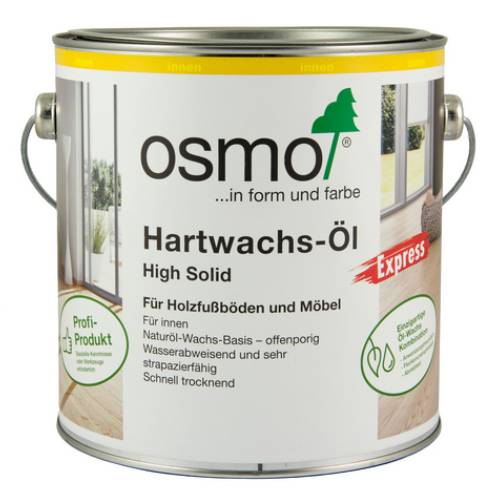 OSMO Hartwachs-Öl Express - 0,75 L / 2,5 L - diverse Farbtöne