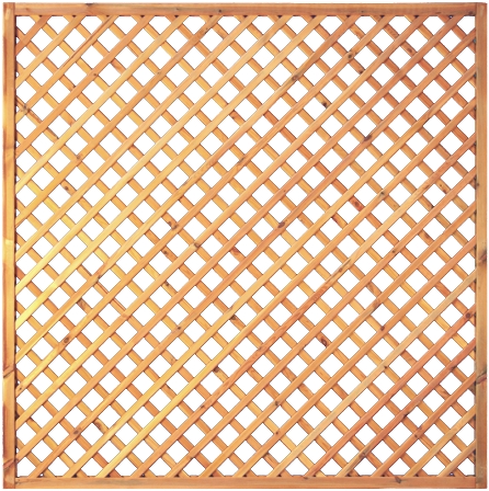 Diagonal-Rankzaun grün 6 x 6 cm 180 x 180 cm Rahmen 45/45 mm