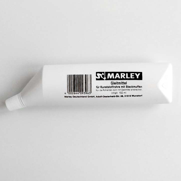 Marley Gleitmittel für HT KG Hochtemperaturrohr Abwasserrohr