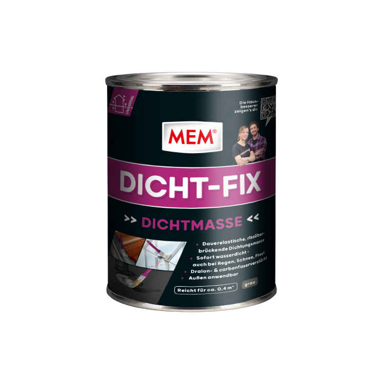 MEM Dicht Fix 0,75 L Dichtmasse Bitumen