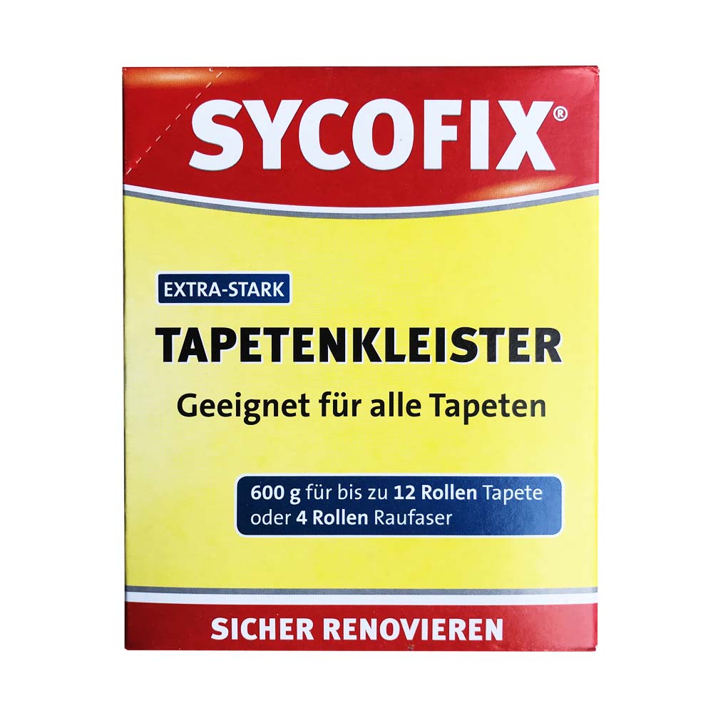 Sycofix Tapetenkleister Extra-Stark 600g Tapetenleim Kleister Leim