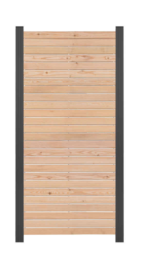 TAIGA-Serie Steckzaunelement Sibirische Lärche 81,5 x 180 cm auch für Torfüllung