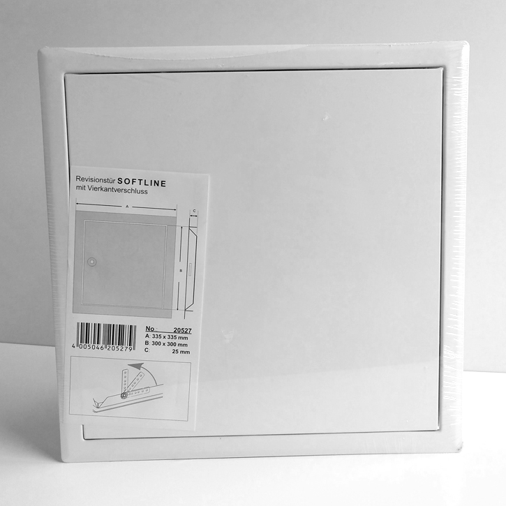 Upmann Softline Revisionsklappe Revisionstür 30x30 cm weiß