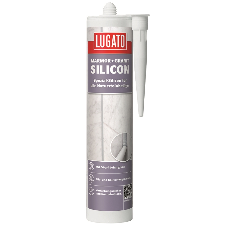 Lugato Silikon Marmor Granit Silicon 310ml transparent