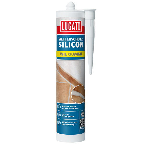 Lugato Wie Gummi Wetterschutz Silicon transparent 310ml Silikon