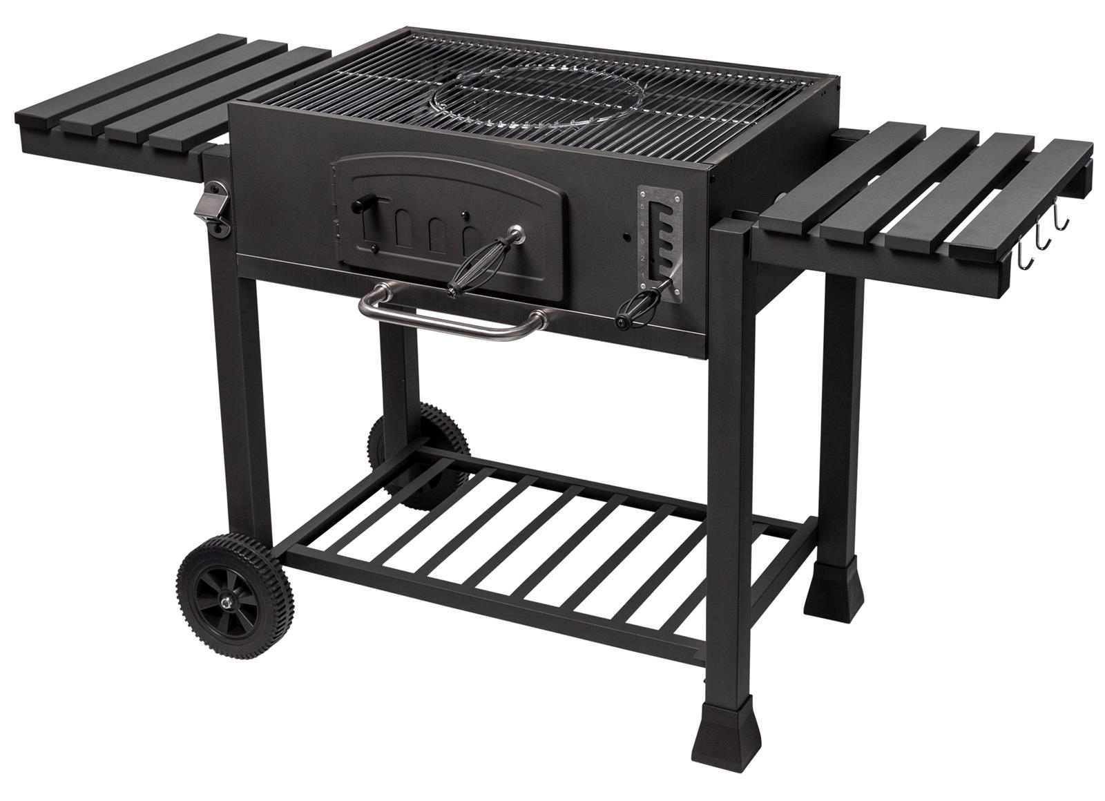 ACTIVA XXL Barbecue Grille, Noir, Barbecue BBQ Barbeque | eBay ACTIVA Barbecue en Fonte XXL Angulatus, Noir, Barbecue au