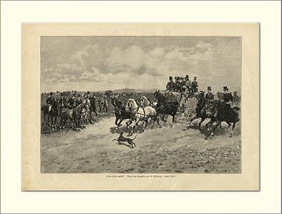 VOM CORSO ZURÜCK GABANI ROM VIERSPÄNNER HOLZSTICH L1070