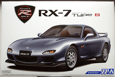 Aoshima 061930 2002 Mazda RX-7 FD3S Spirit R Type B JDM 1:24