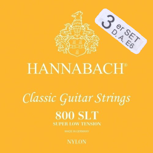 Hannabach 800SLT - super low, Nylon, Gitarrensaiten, Satz oder Einzelsaiten - Bild 9 von 9