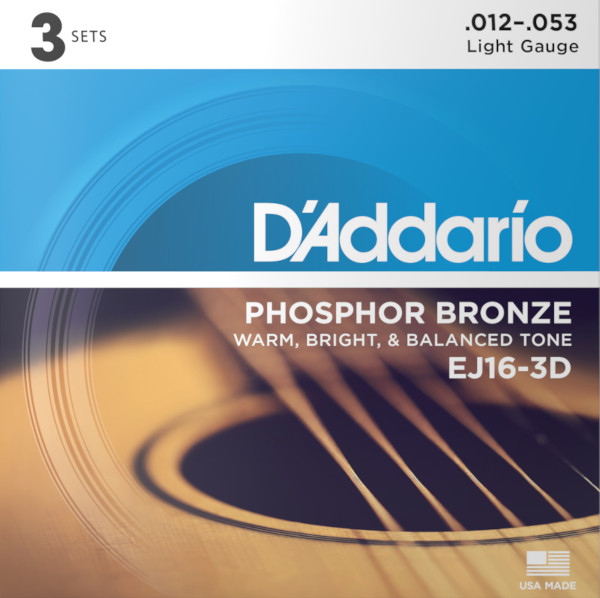 D'Addario Phosphor Bronze EJ15 EJ16 EJ26 - Saiten Für Westerngitarre | . De