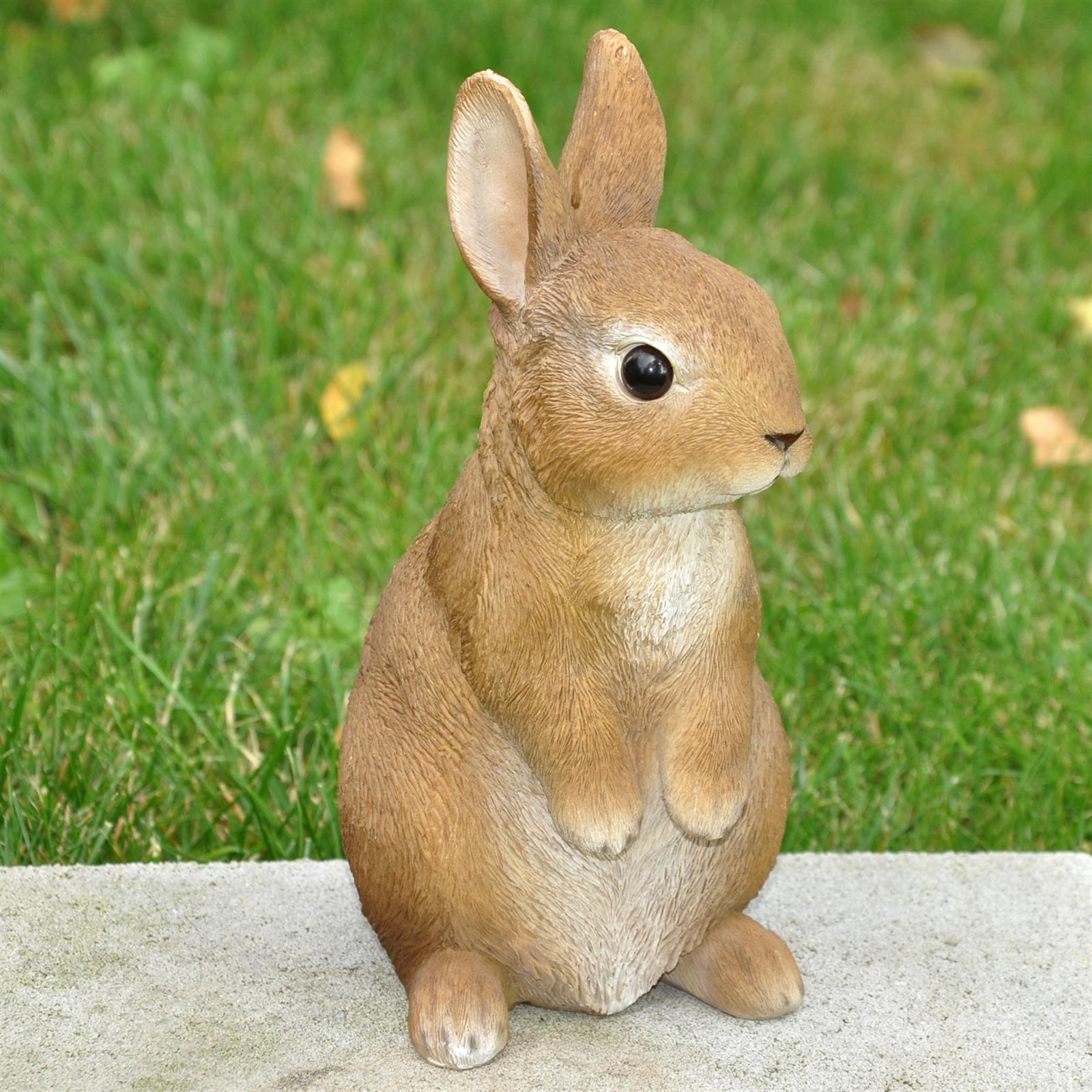 Esschert Garten Figur Kaninchen  2 Modelle Frost+UV-Fest  37000035 