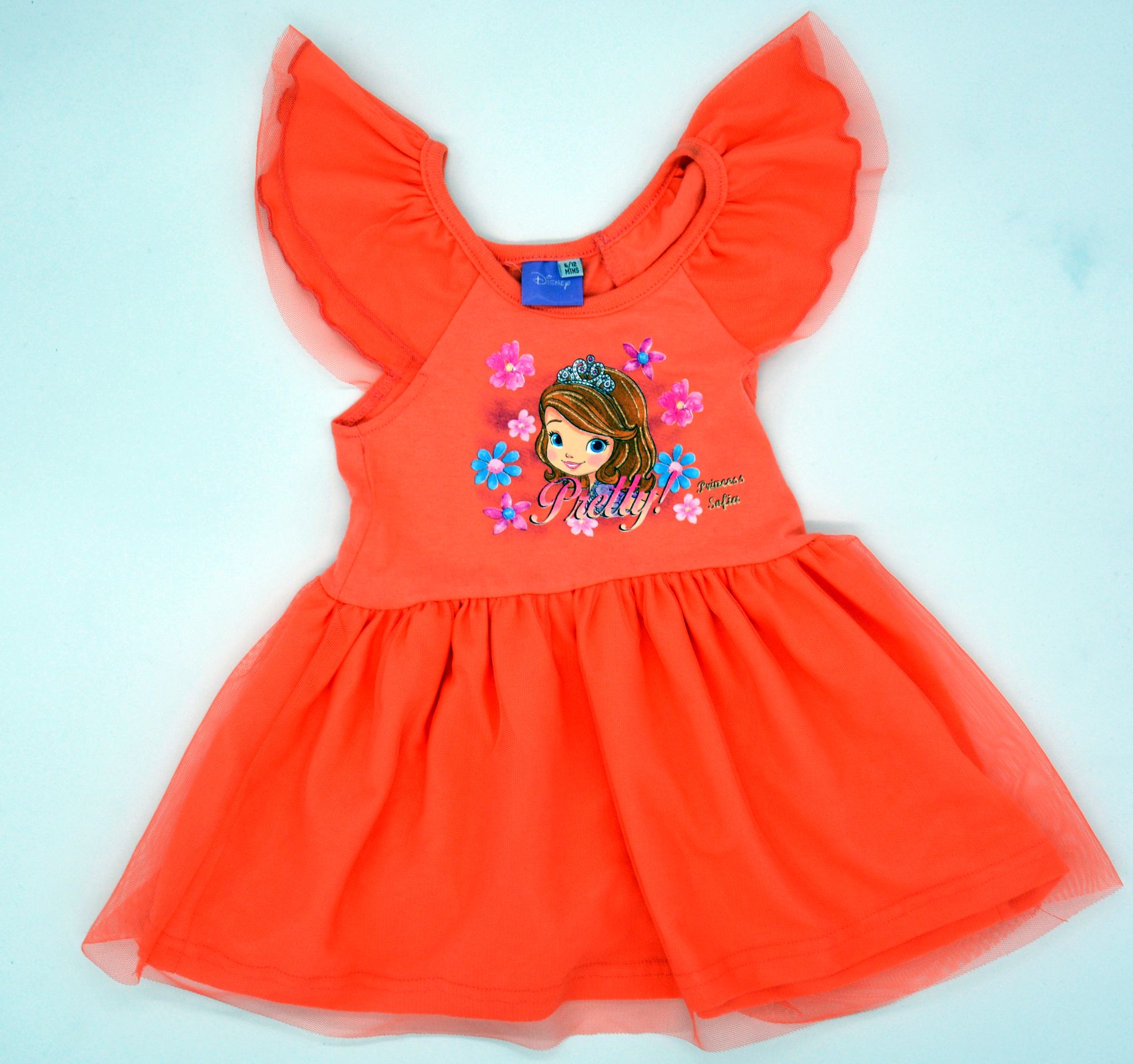 Magnifique Bebe Disney Princesse Robe Taille 6 9m 68 74 Ebay