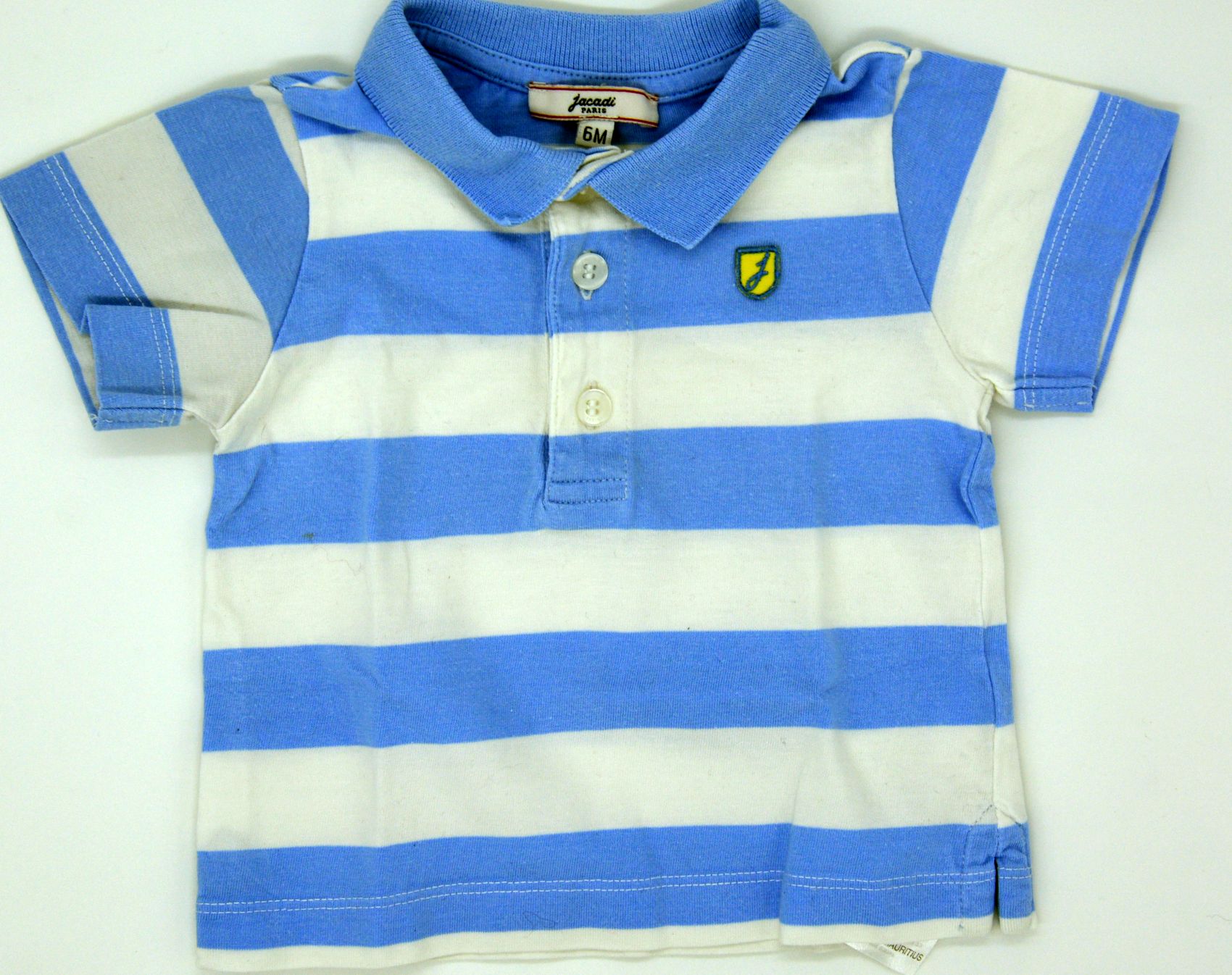 Original Baby Designer Polo Shirt by Jacadi Paris Size 6M 62