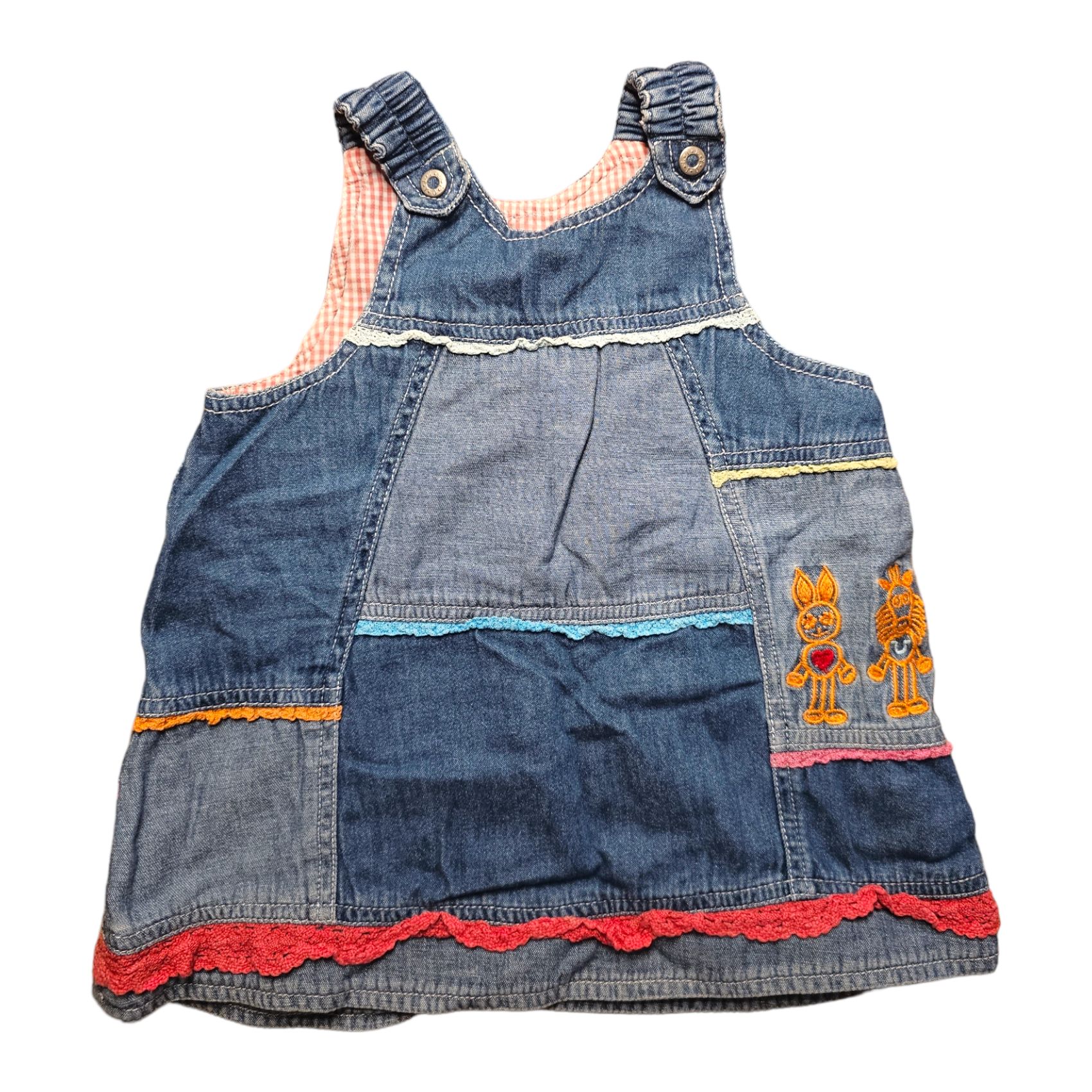 Buy Dolpind Baby Girls Child Princess Party Dress Clothes Kid Summer Denim  Jeans Dress Skirt 6-12 Months Pink Online at desertcartINDIA