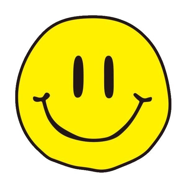 2x Smiley Smily Gelb lachender Emoji Emoticon Emotie Lachen Aufkleber