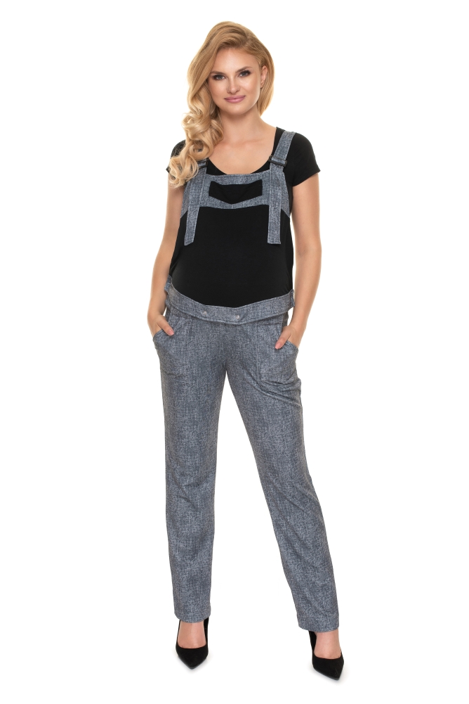 PeeKaBoo Umstandshose Latzhose Hose Schwangerschaft Umstandsmode Neu Trägerhose - Bild 7 von 8