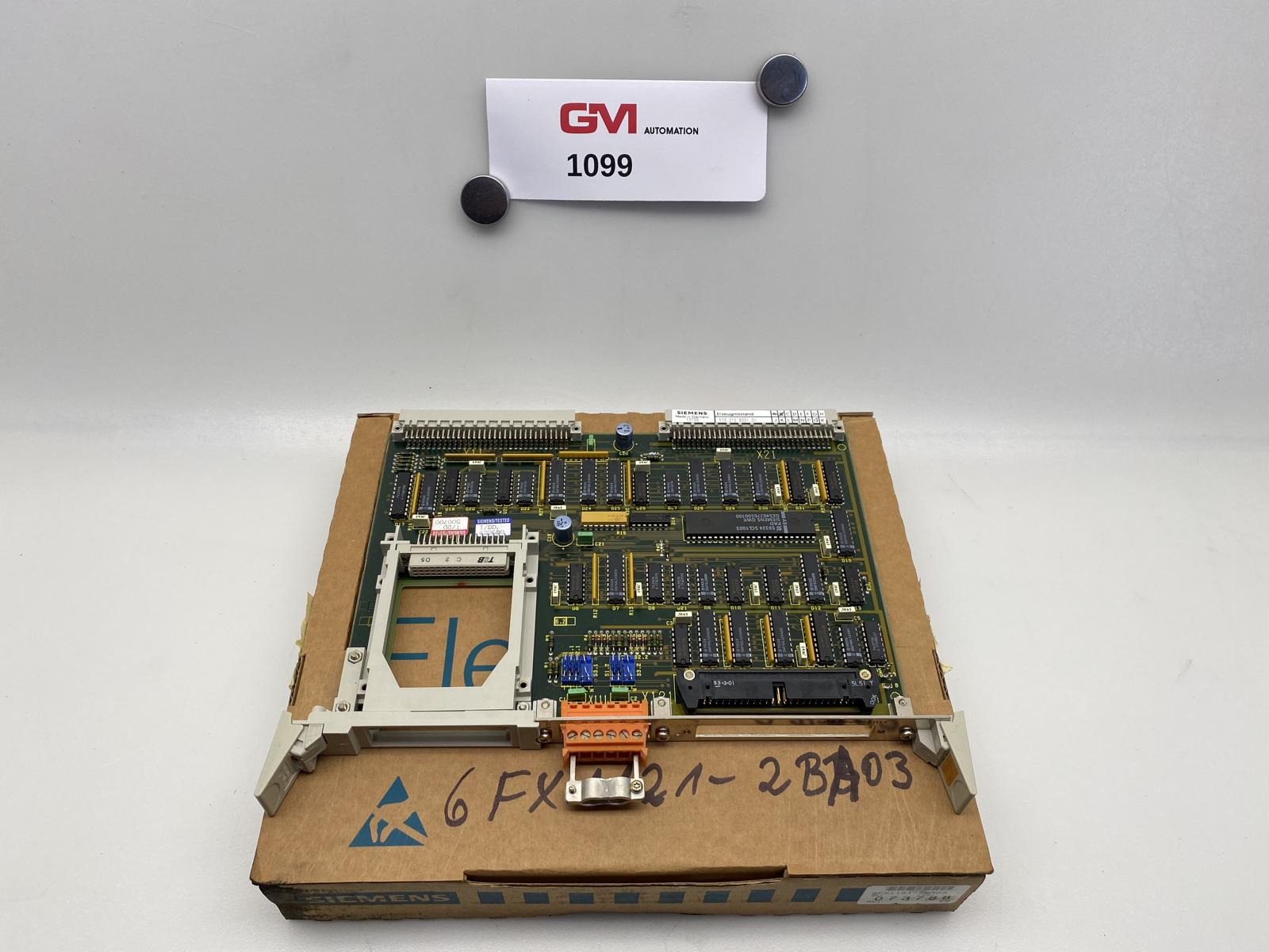 6FX1121-2BA03 Siemens, Kontrolery i regulatory