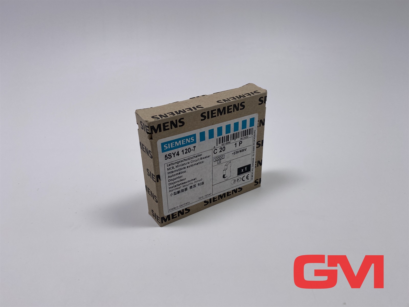 5SY4120-7 Siemens, Interruptores automáticos y fusibles