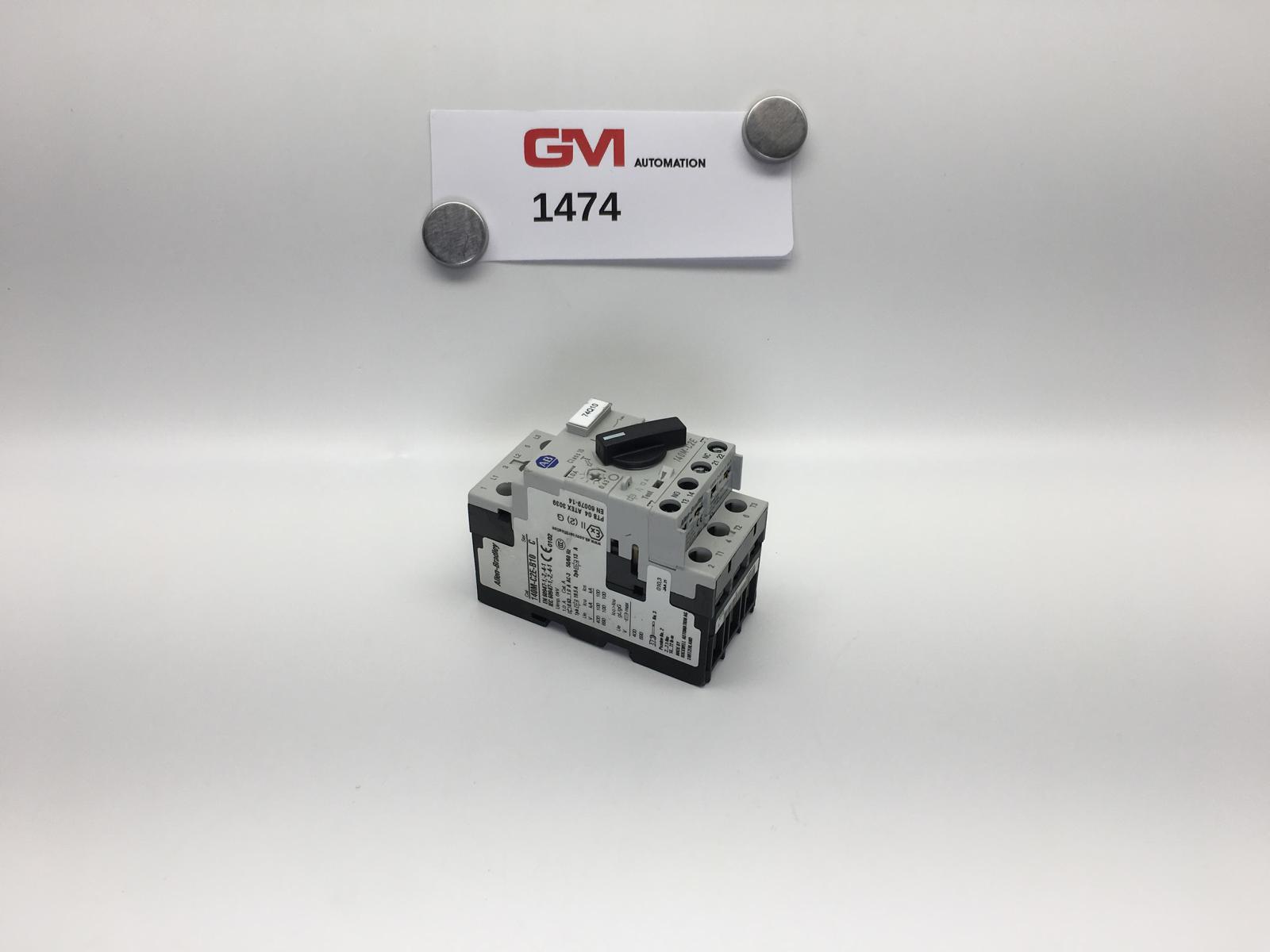 140M-C2E-B10 Allen Bradley, Wyłączniki automatyczne i bezpieczniki