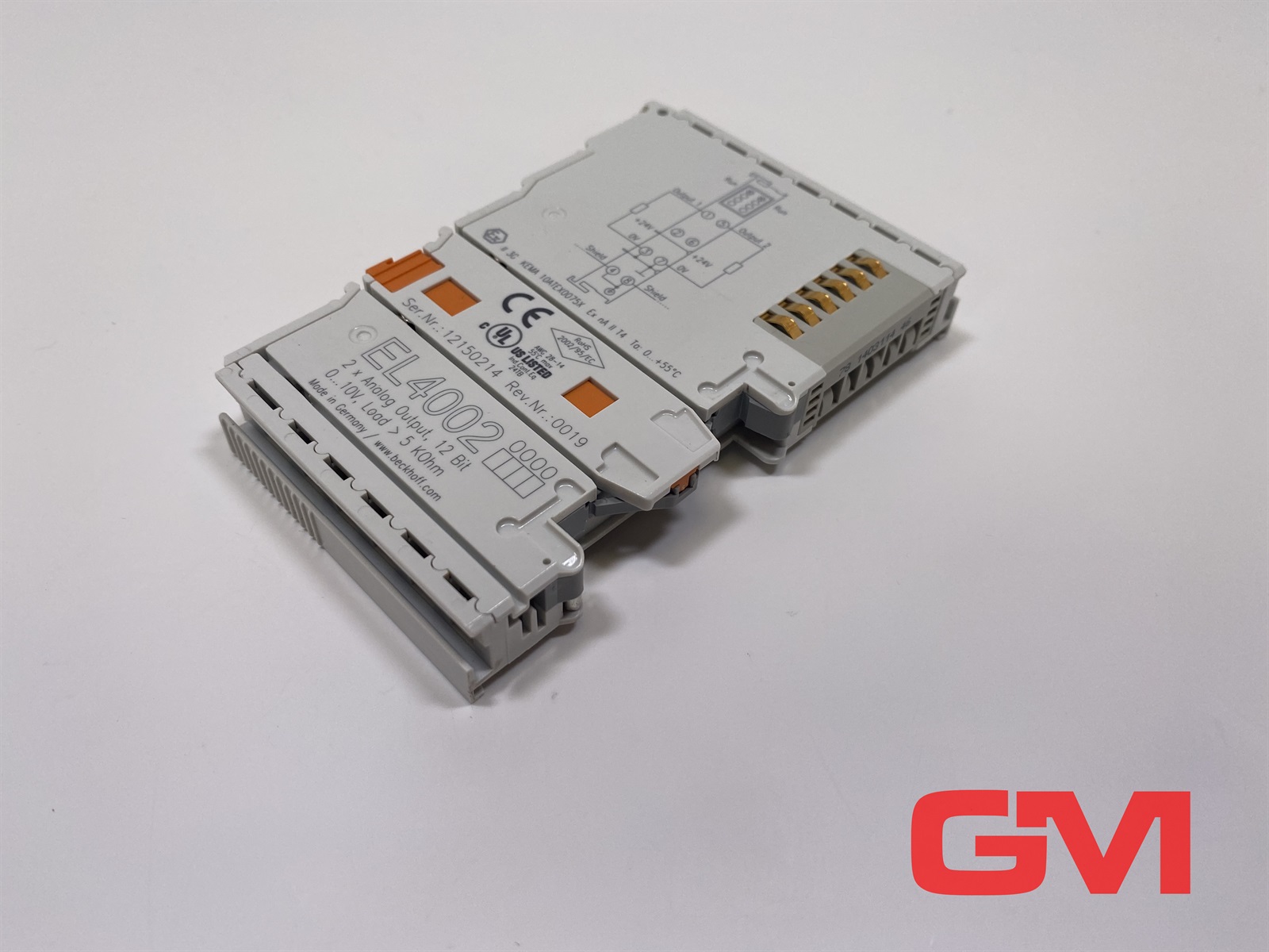 Beckhoff EL4002 EL4002 | EtherCAT Terminal, 2-channel analog output, voltage, 0…10 V, ... — I/O remoto e comunicazione