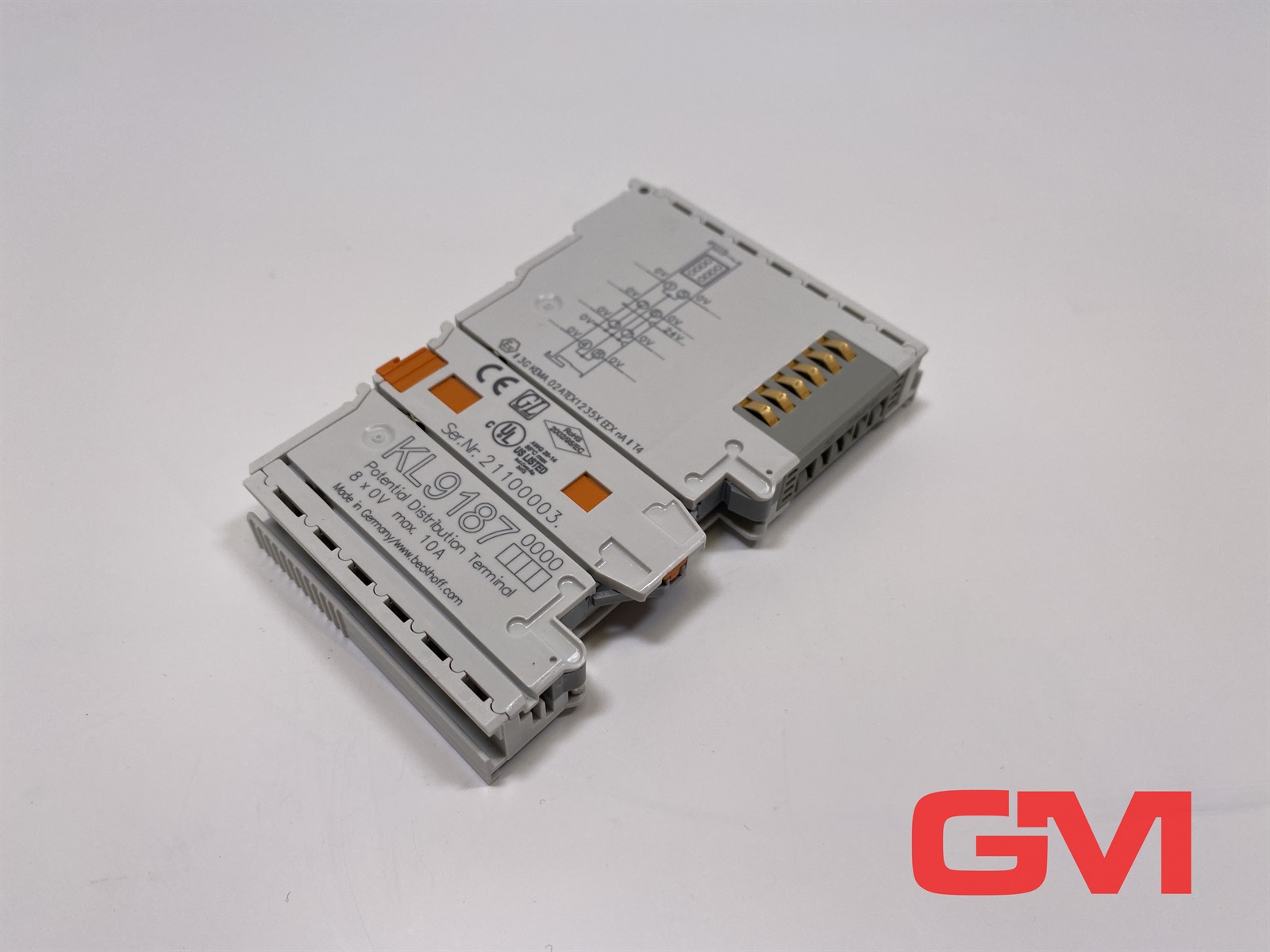 Beckhoff KL9187 Automation Terminal with Digital Inputs — Terminal Blocks