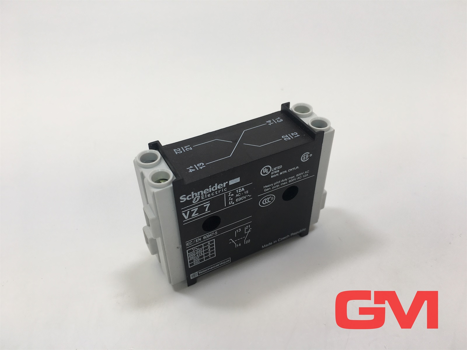 VZ7 Schneider Electric, Interruptores y aparamenta modular