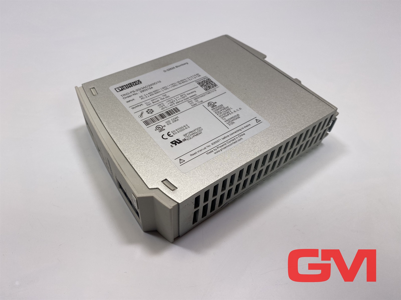 Phoenix Contact 2903154 TRIO-PS-2G/3AC/24DC/10 - Power supply unit — PLCs