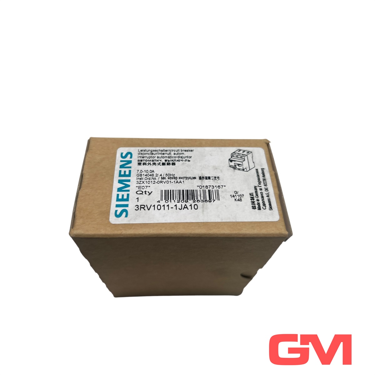 3RV1011-1JA10 Siemens, Circuit Breakers & Fuses